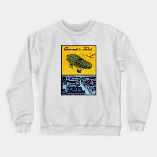 1910 Parseval Airship Crewneck Sweatshirt